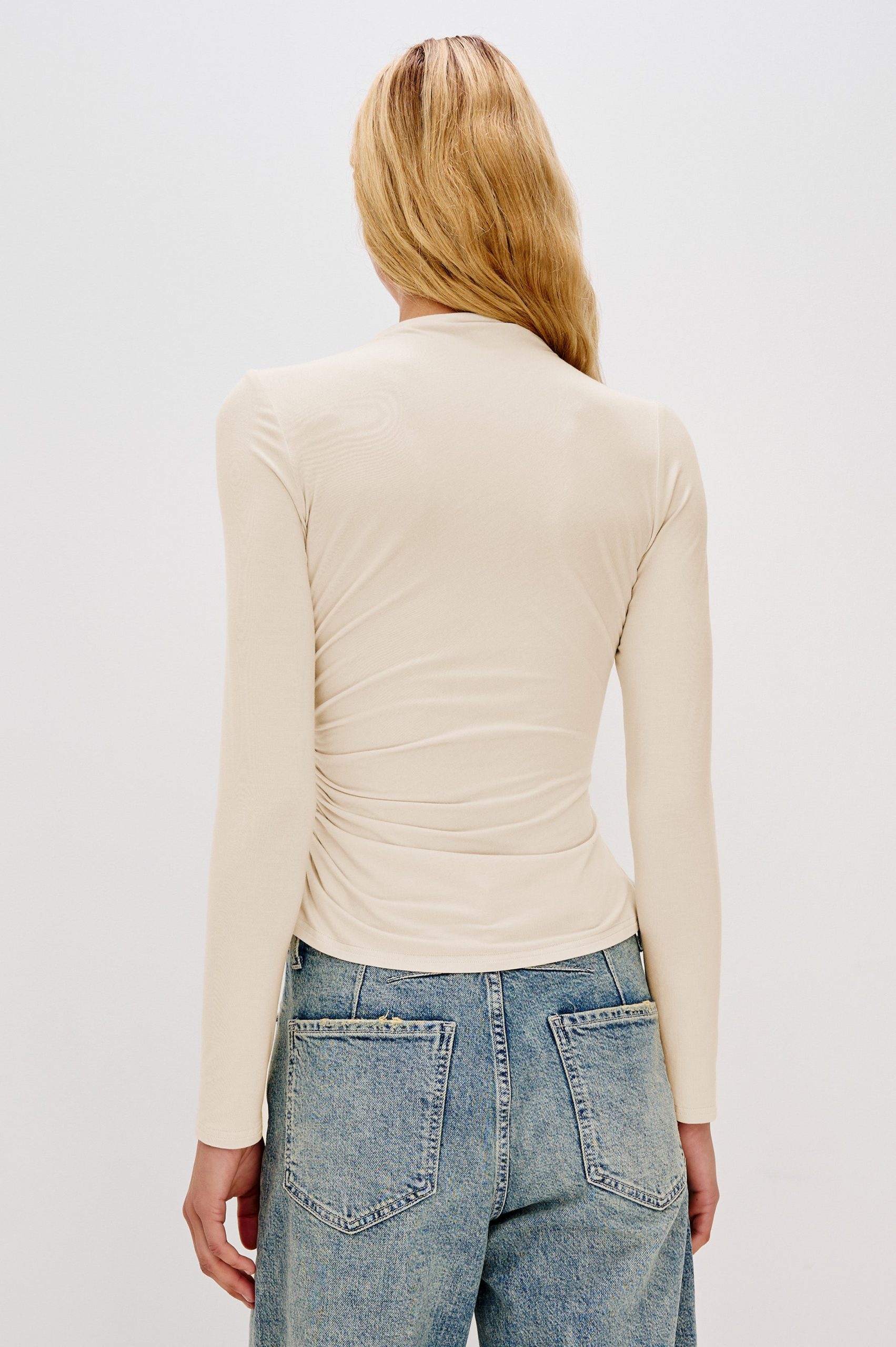 JOELLE TOP - IVORY - Image 5