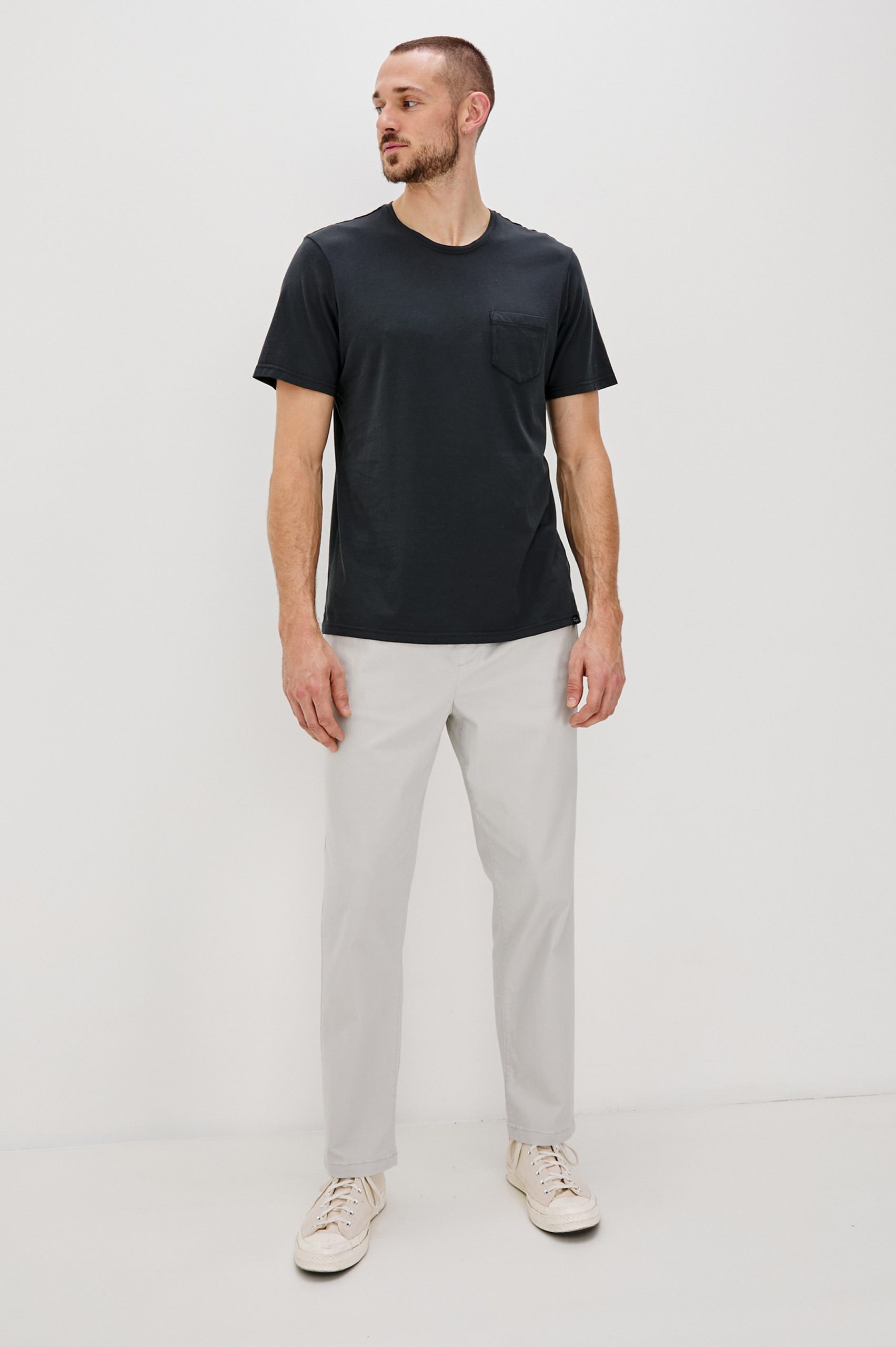 JOHNNY T-SHIRT - CARBON