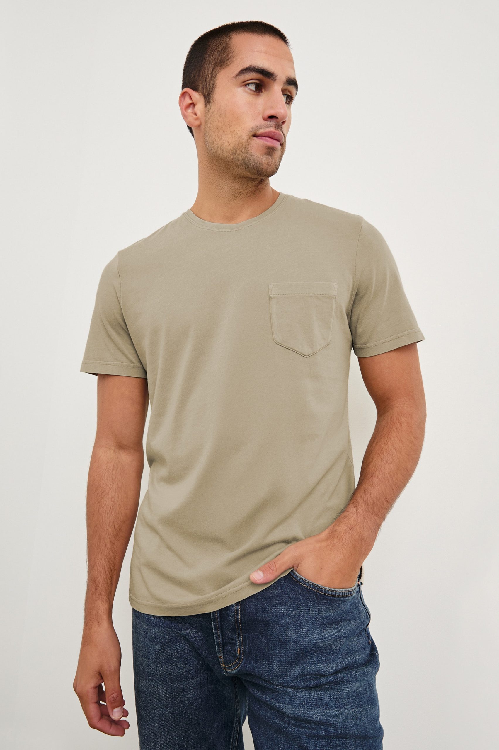 JOHNNY T-SHIRT - DESERT SAND