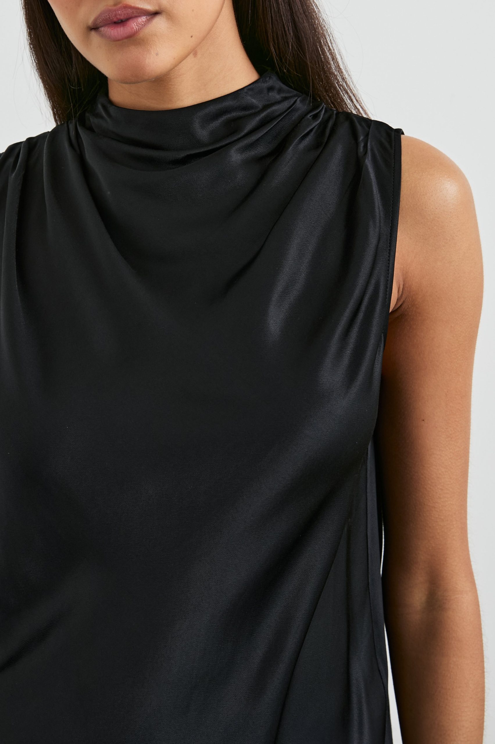 KALEEN TOP - BLACK - Image 2