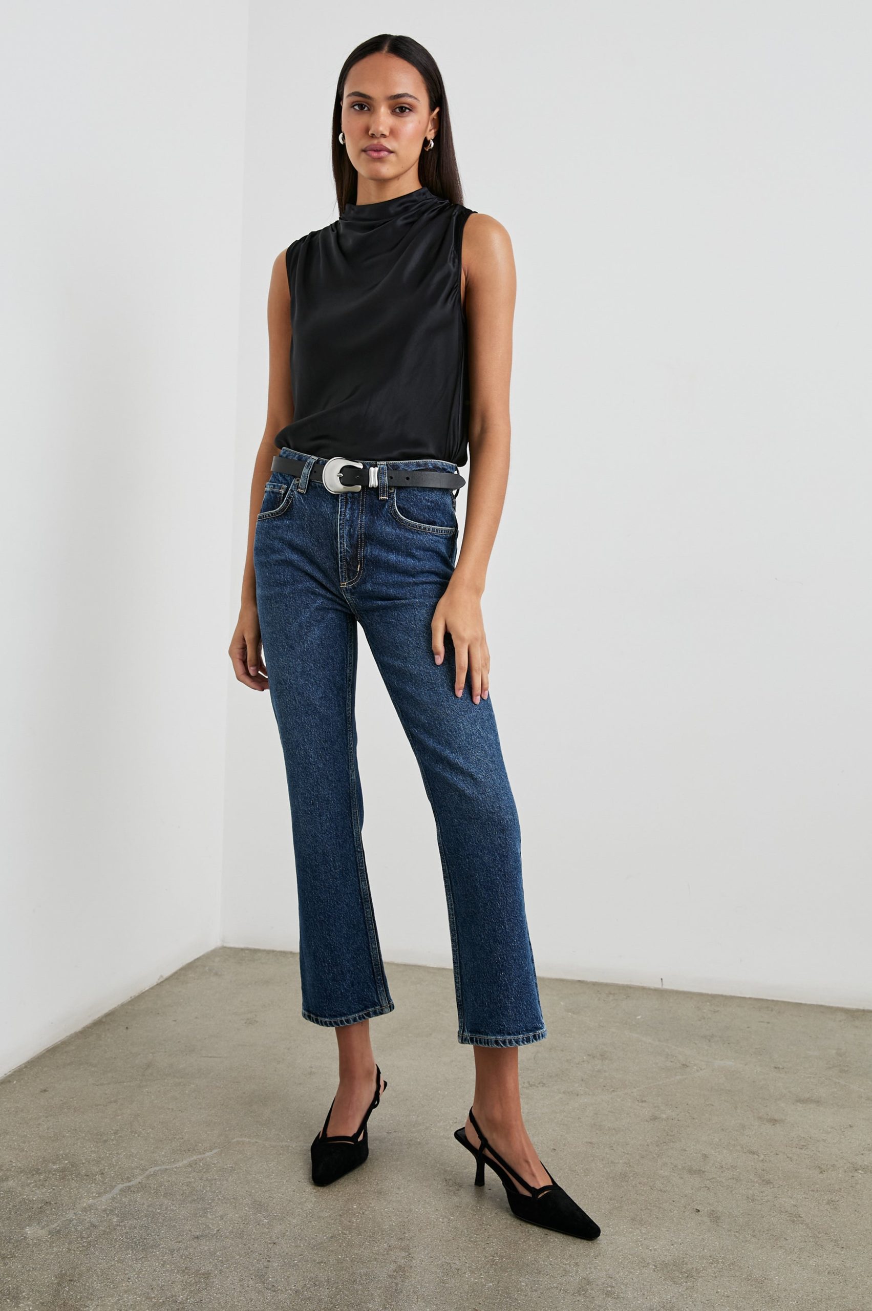 KALEEN TOP - BLACK - Image 3