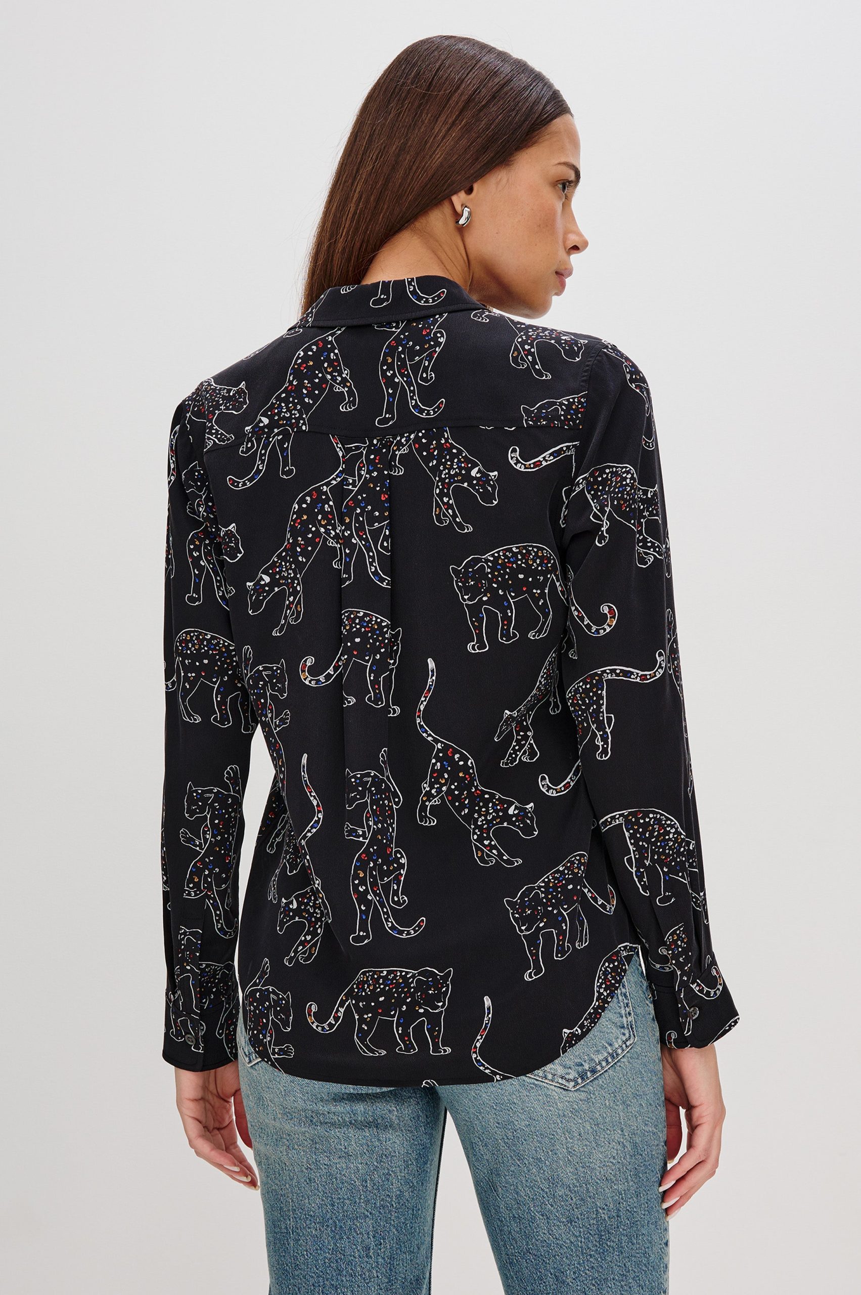 KATE SHIRT - BLACK JAGUARS - Image 5