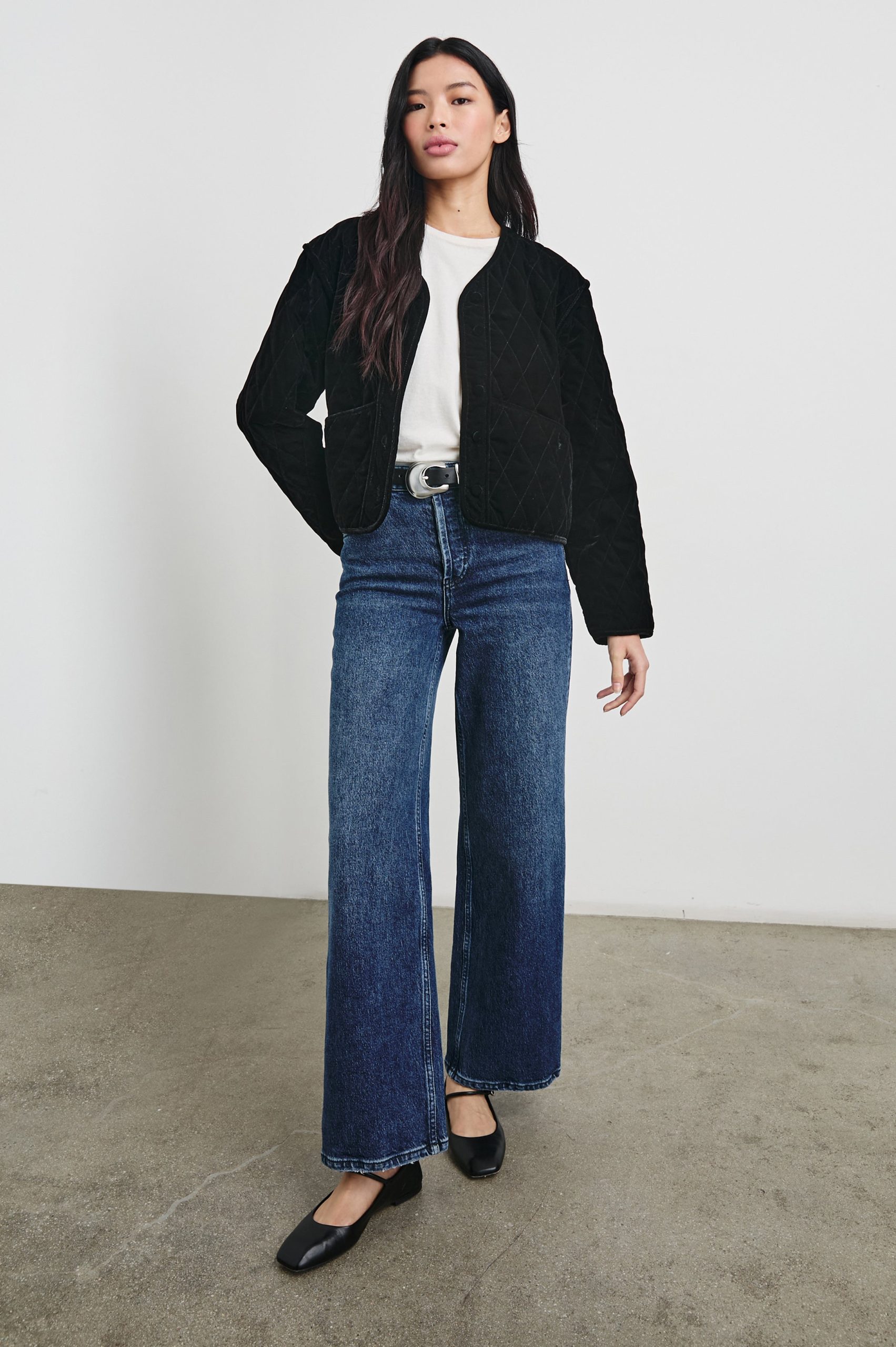 KIKO JACKET - BLACK VELVET - Image 3