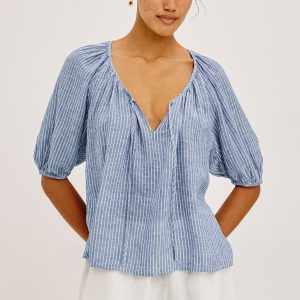 KIRSTIE TOP - BARLETTA STRIPE