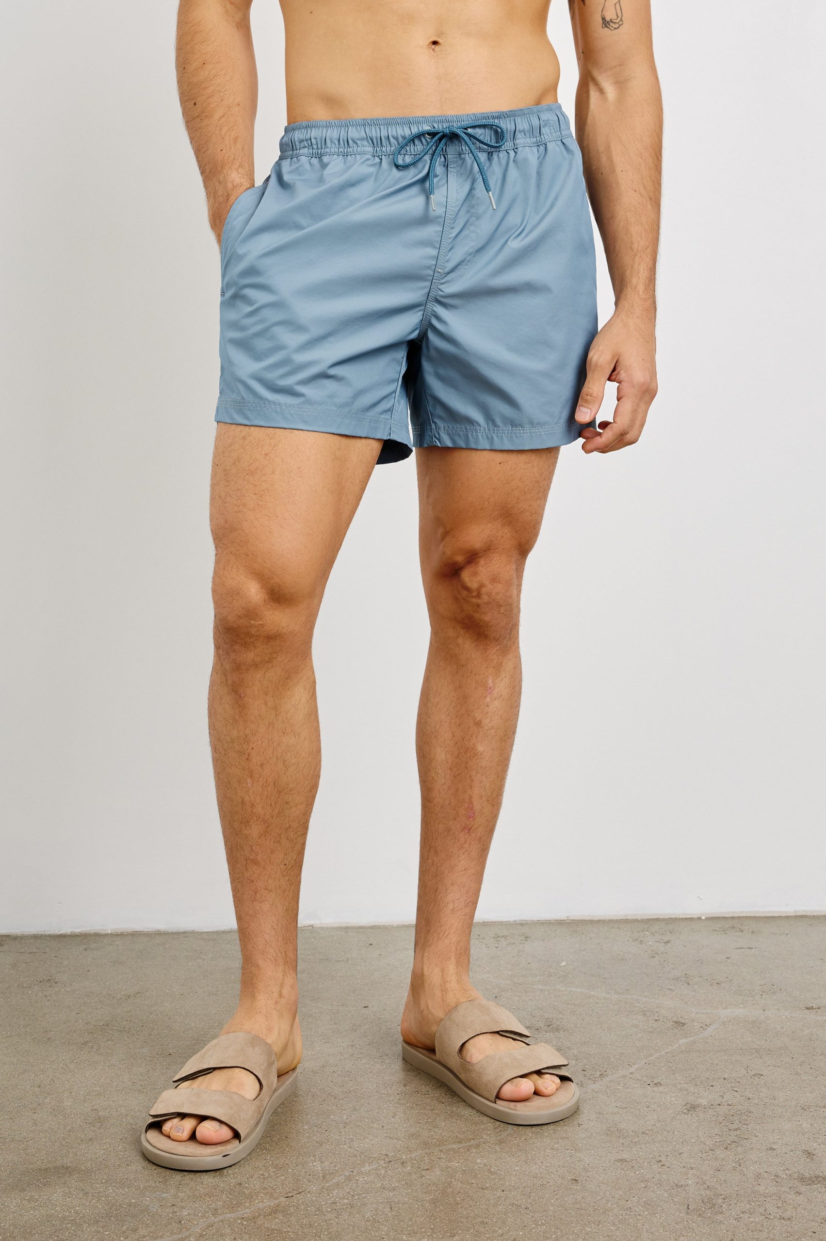 LA BREA SWIM SHORT - SLATE BLUE
