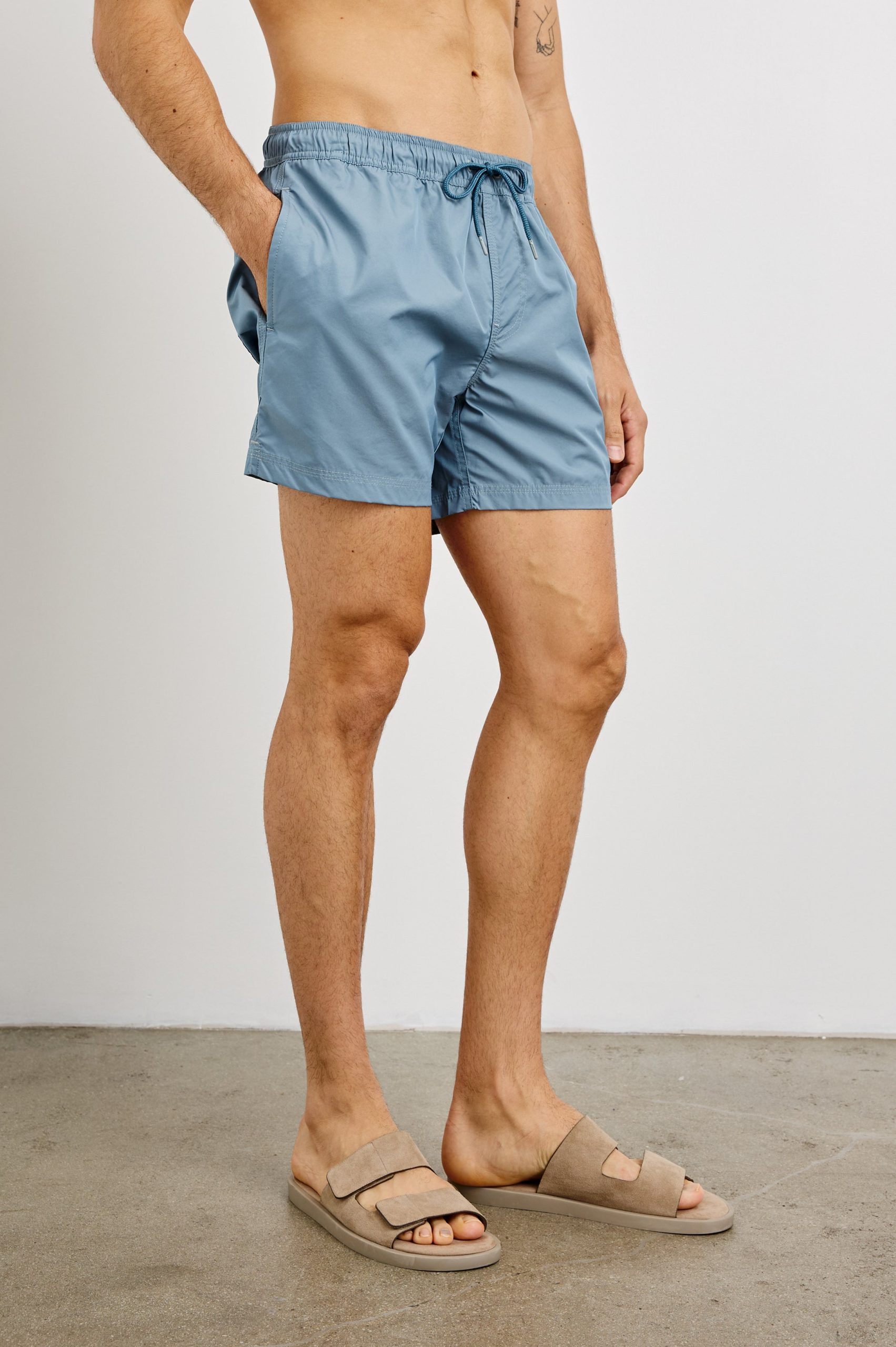 LA BREA SWIM SHORT - SLATE BLUE - Image 3