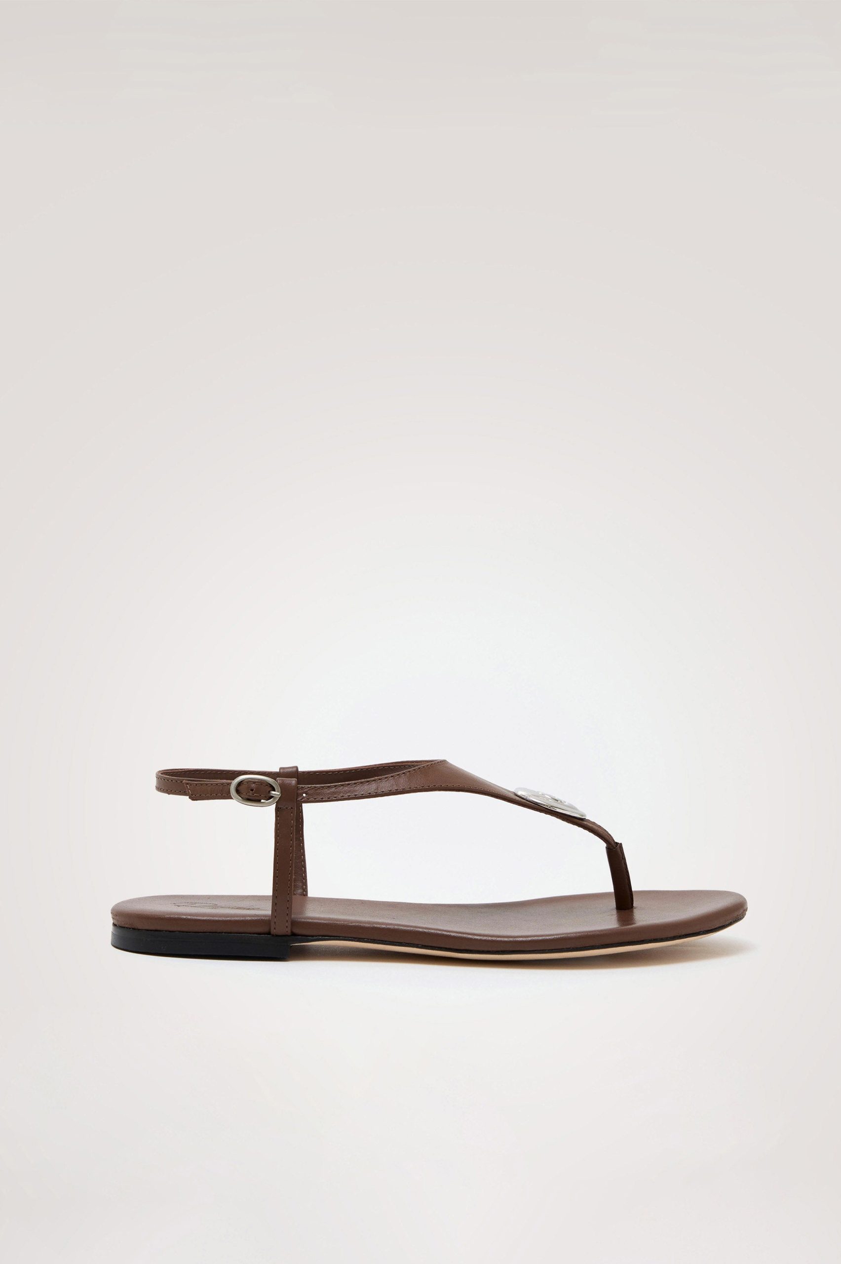 LAGOS SANDAL - DARK BROWN LEATHER