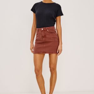 LAKEWOOD SKIRT - VINTAGE BRICK
