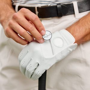 RAILS GOLF GLOVE - LEFT- WHITE