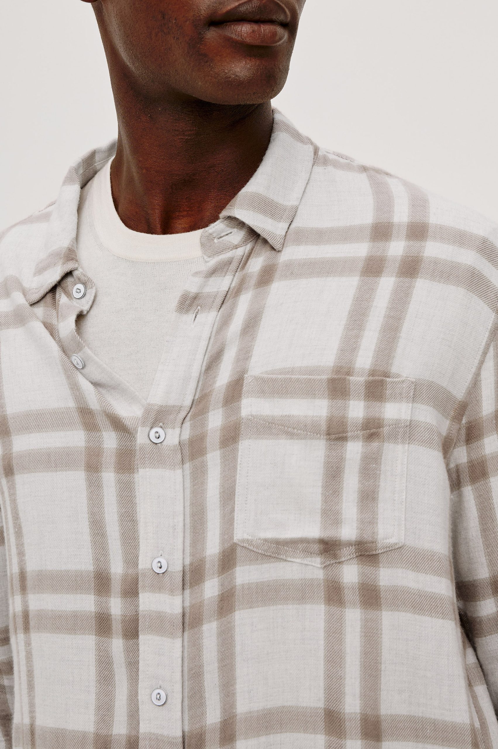 LENNOX SHIRT - TAWNY CLOUD HEATHER - Image 2