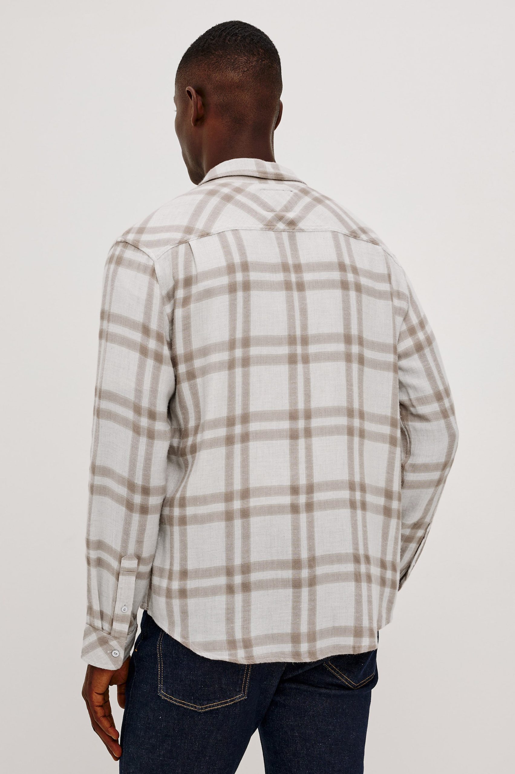 LENNOX SHIRT - TAWNY CLOUD HEATHER - Image 4