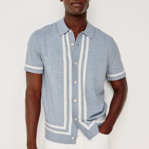 LEO SHIRT - SKY WHITE
