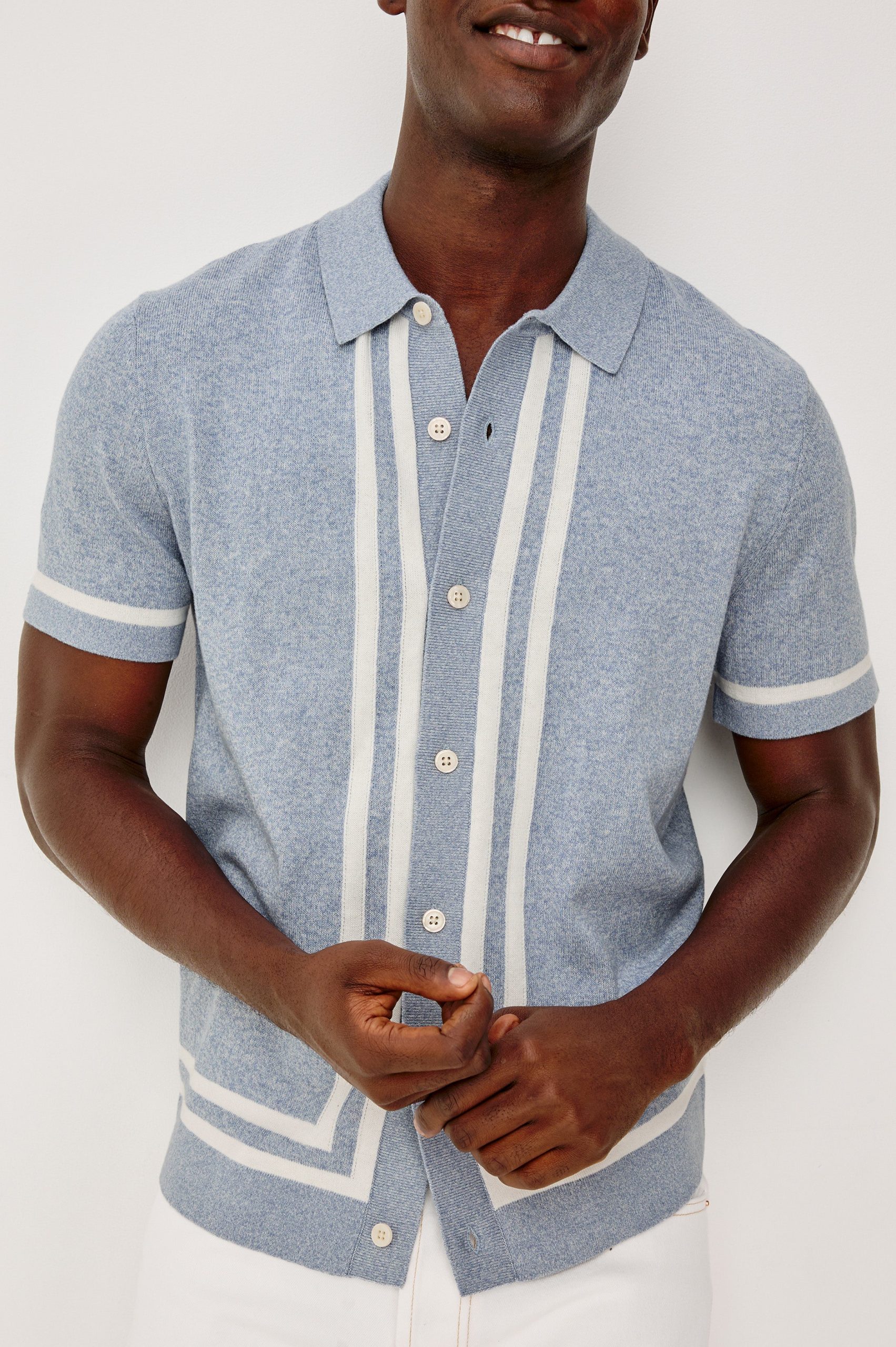 LEO SHIRT - SKY WHITE - Image 2