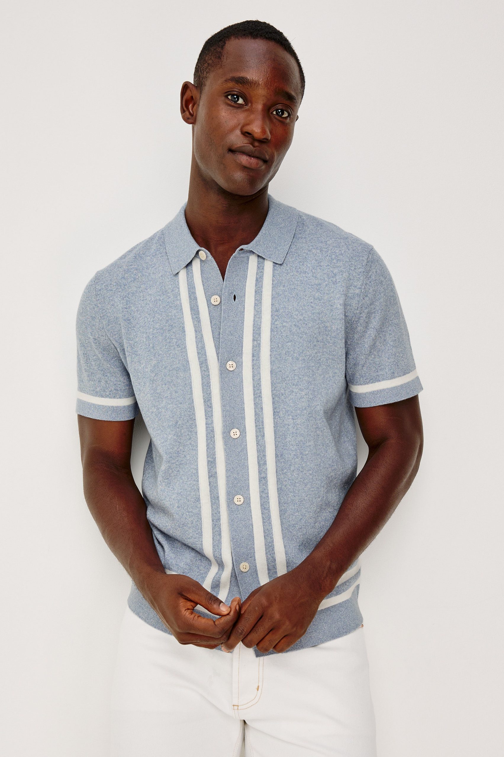 LEO SHIRT - SKY WHITE - Image 4