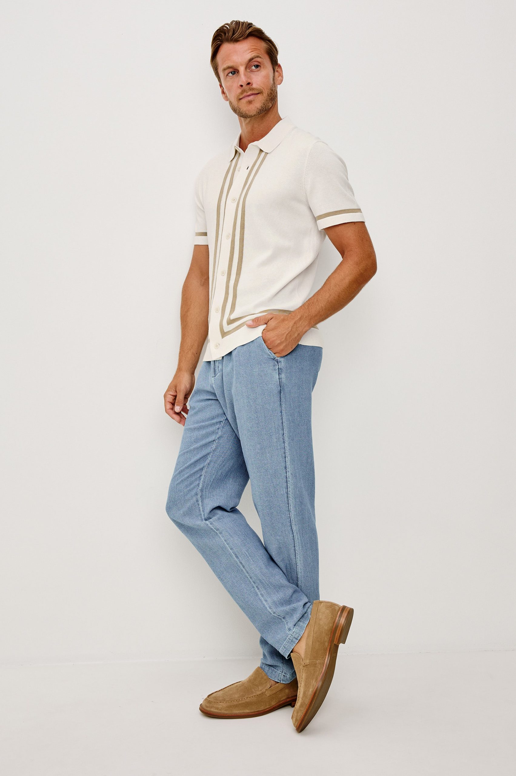 LEO SHIRT - WHITE CASHEW - Image 3