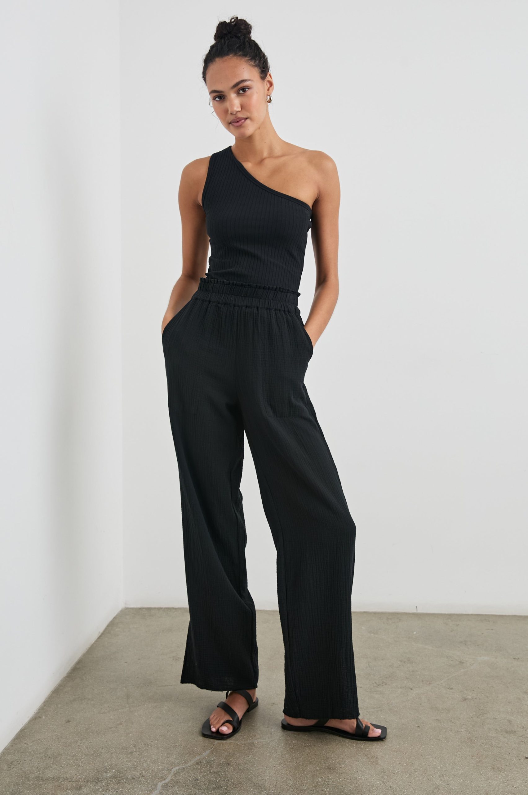 LEON PANT - BLACK - Image 3