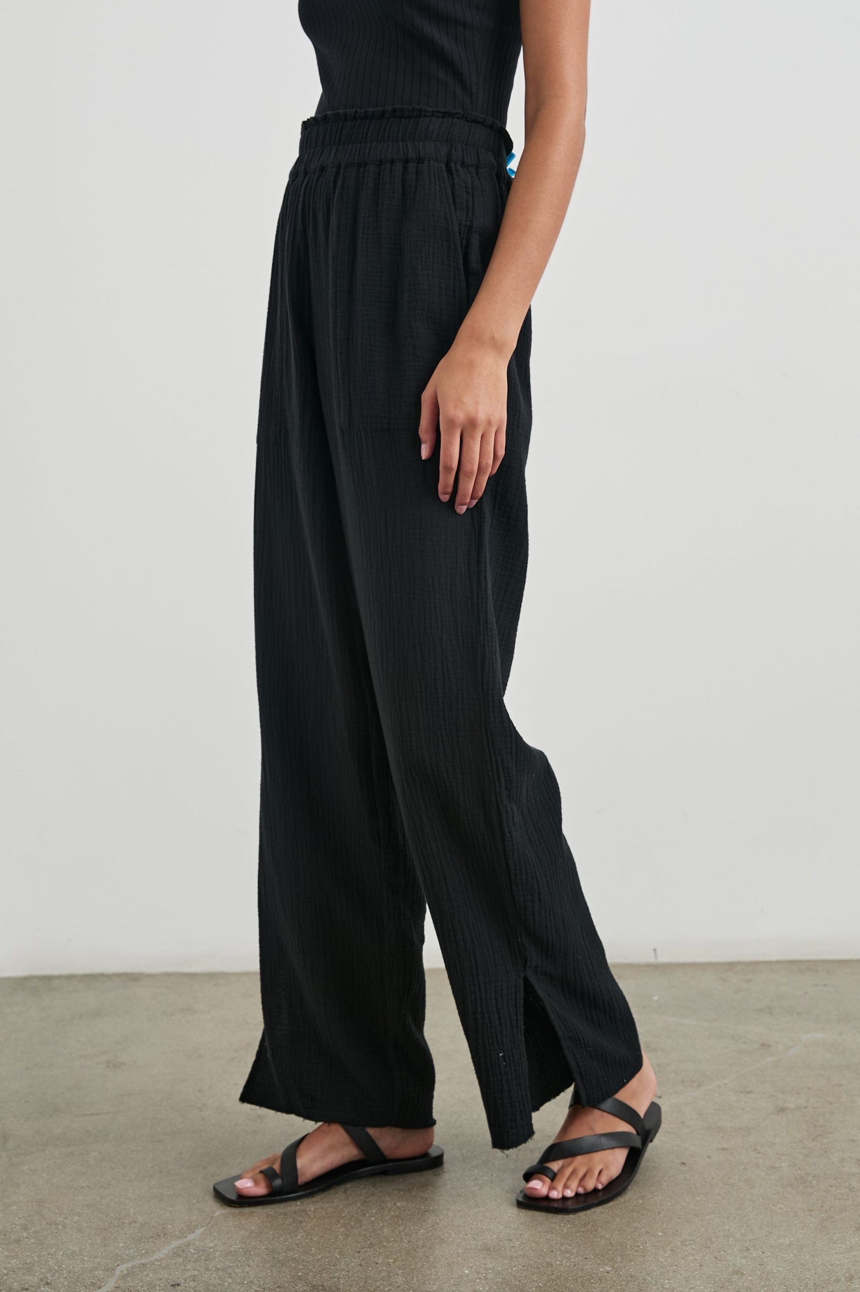 LEON PANT - BLACK - Image 4