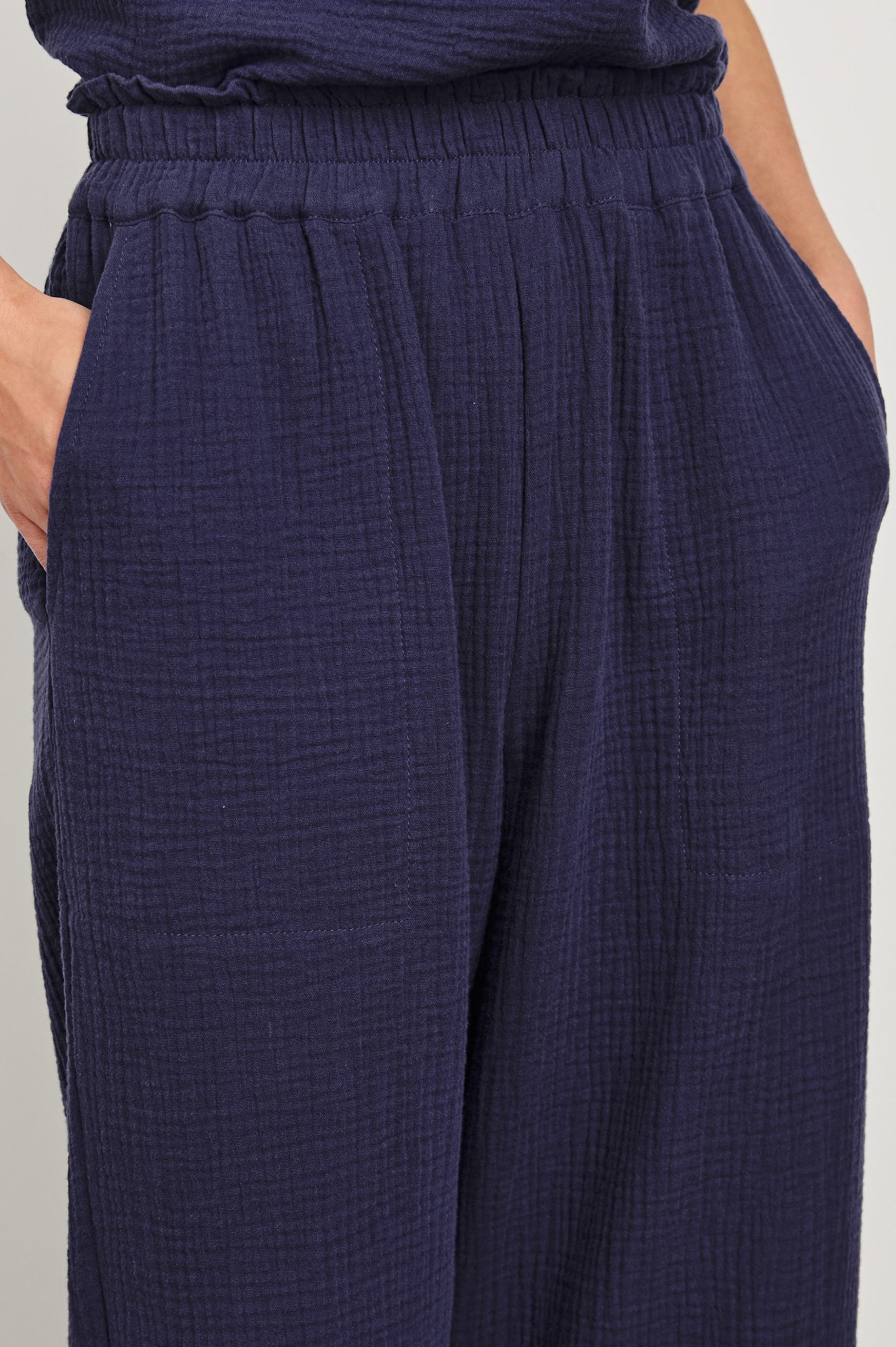 LEON CROP PANT - ADMIRAL BLUE - Image 3