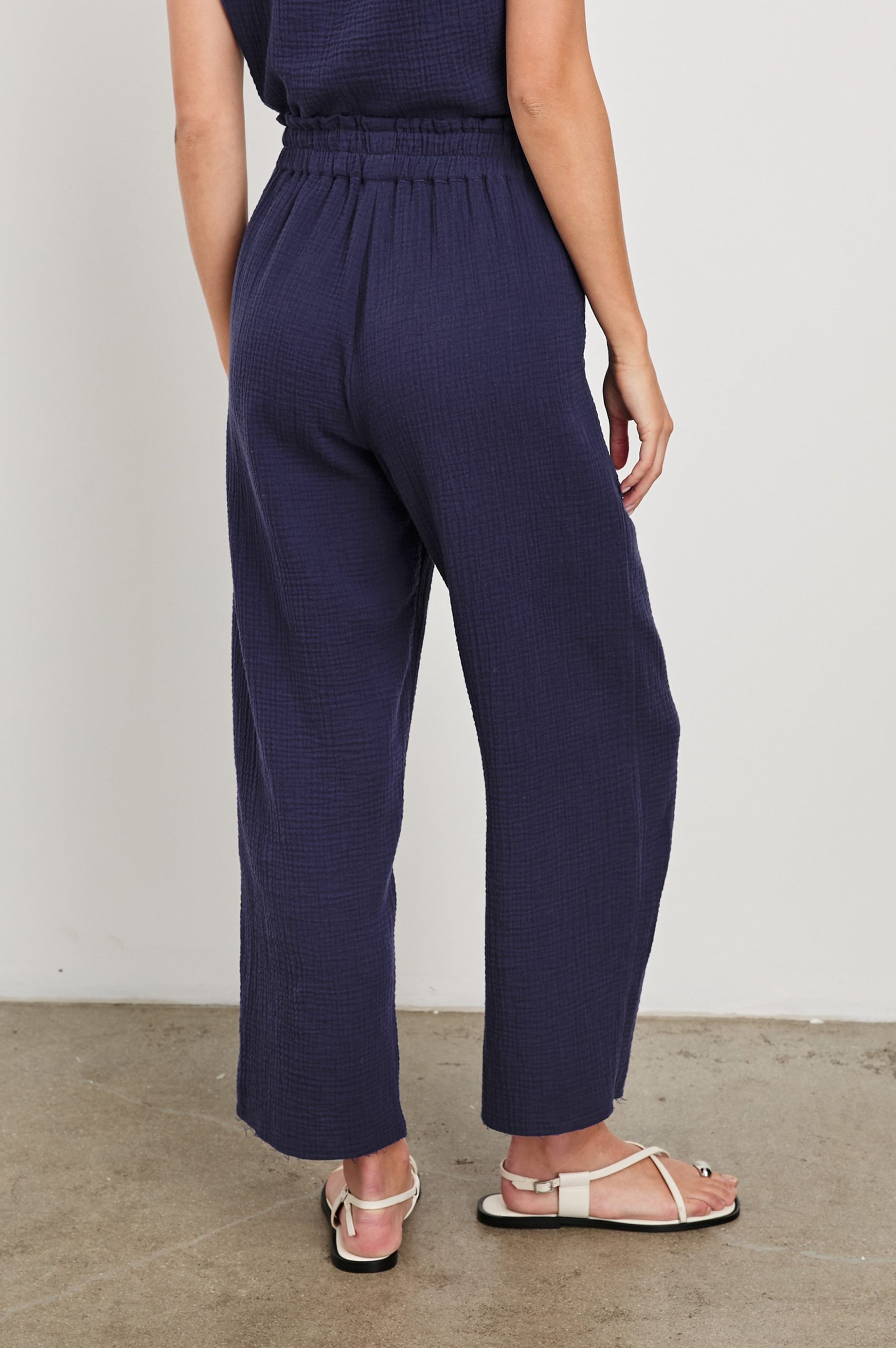 LEON CROP PANT - ADMIRAL BLUE - Image 2