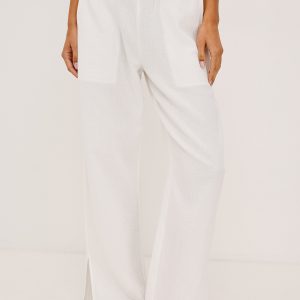 LEON PANT - WHITE