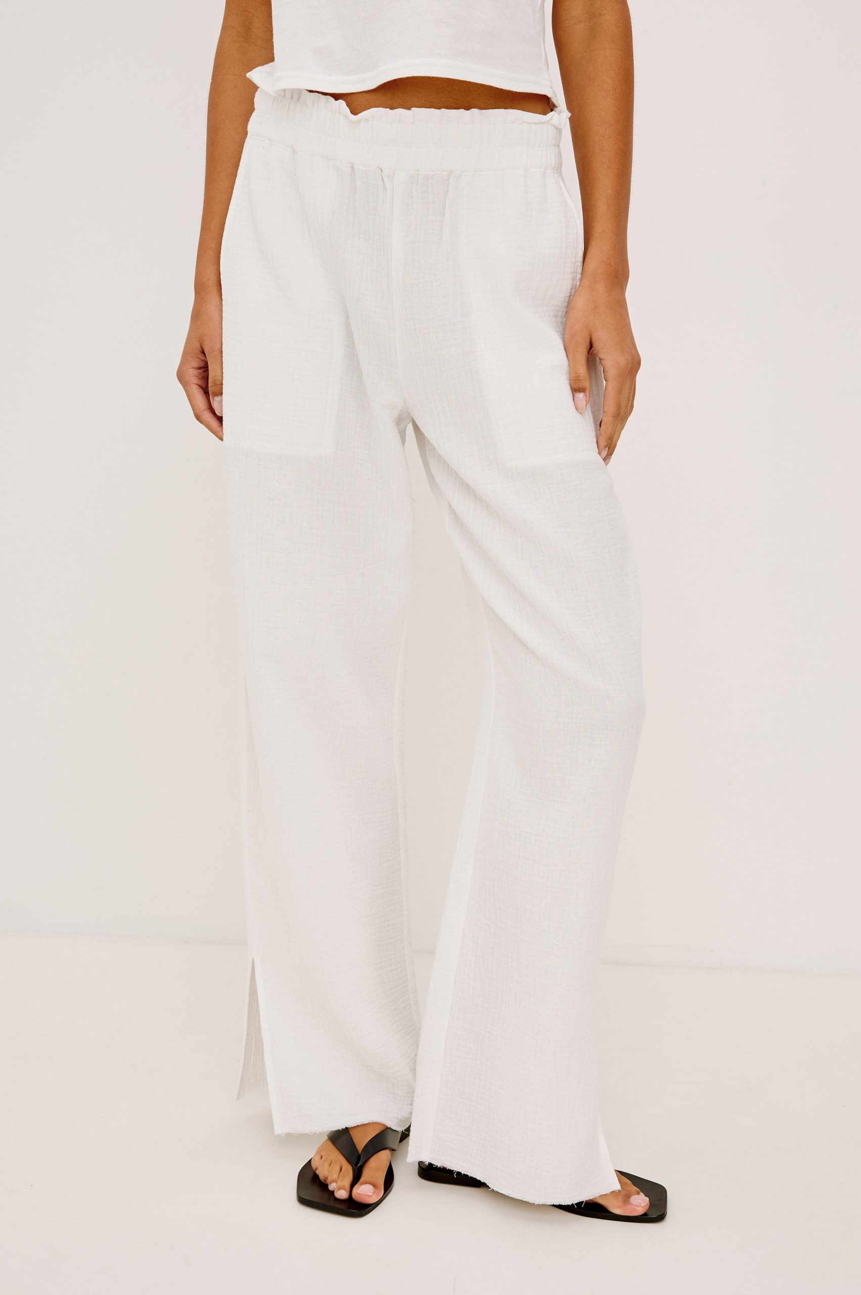 LEON PANT - WHITE