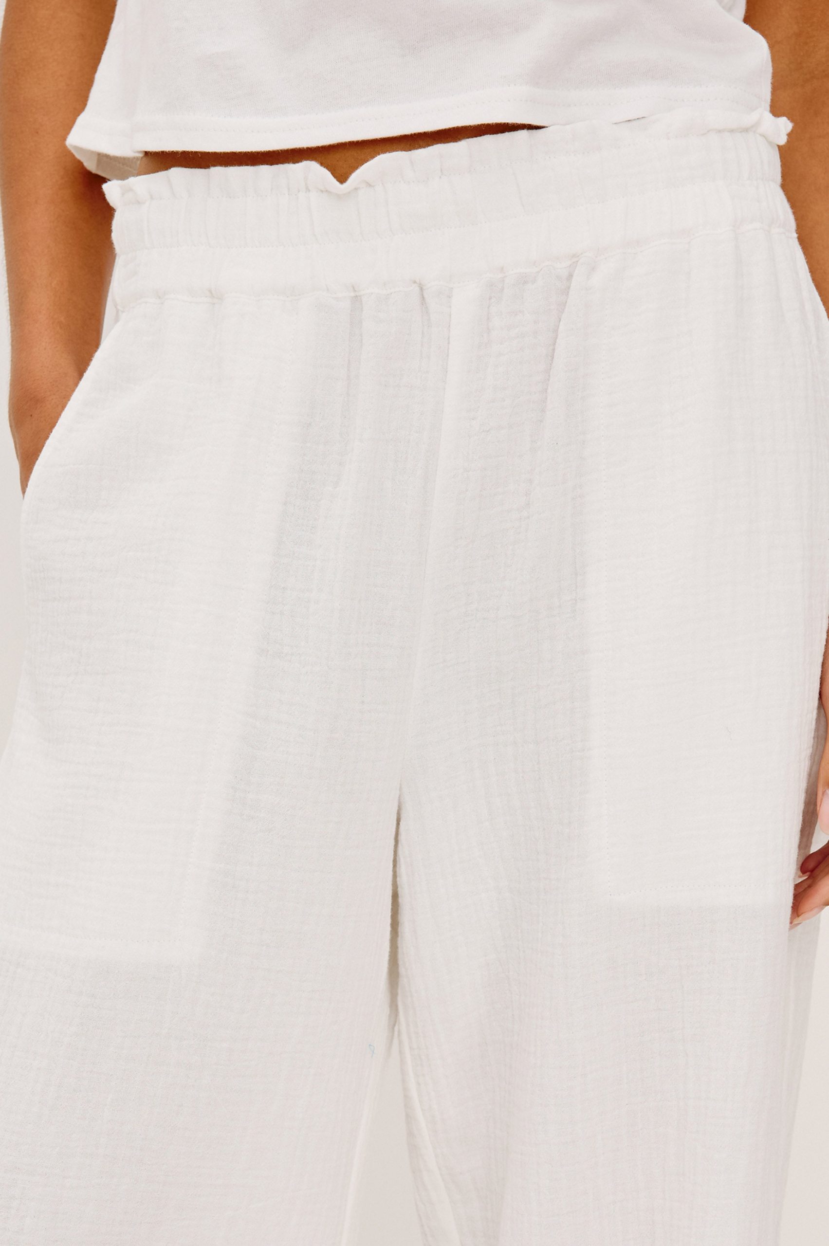 LEON PANT - WHITE - Image 2