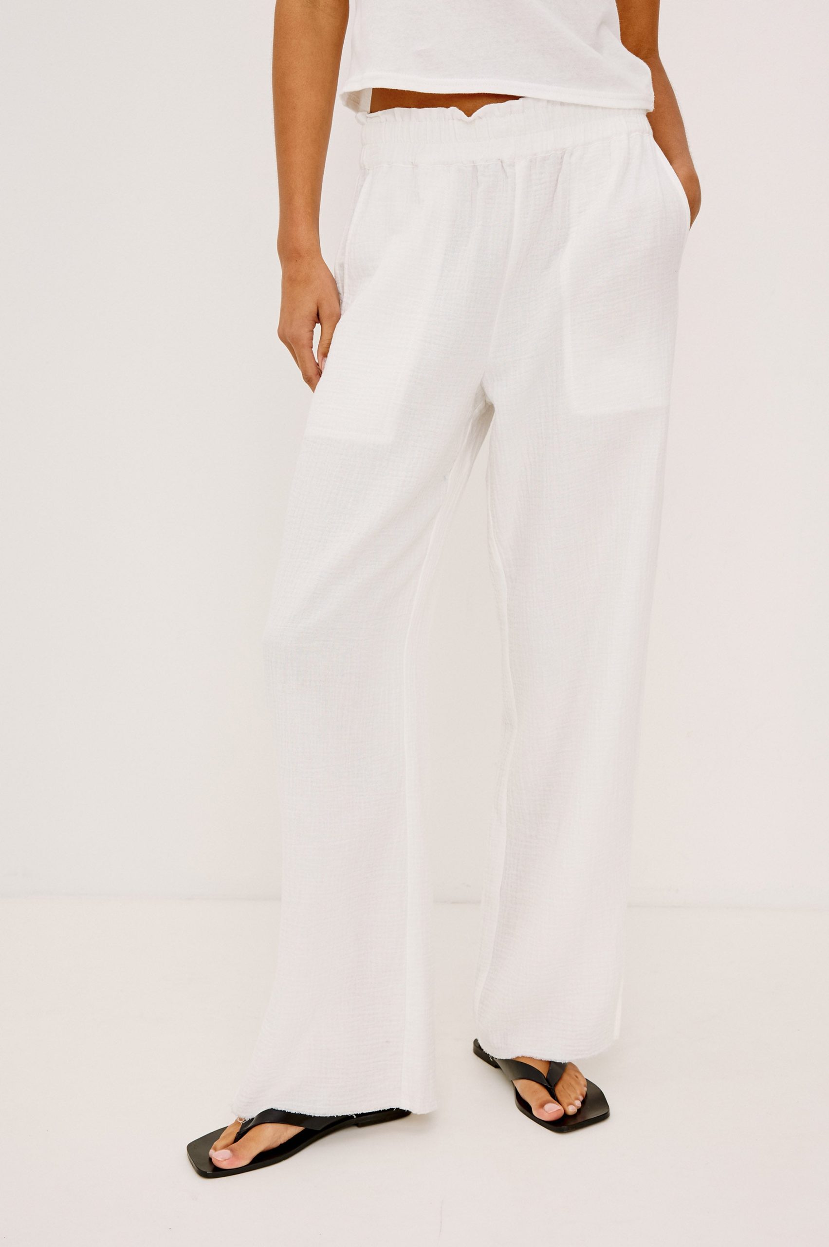 LEON PANT - WHITE - Image 4