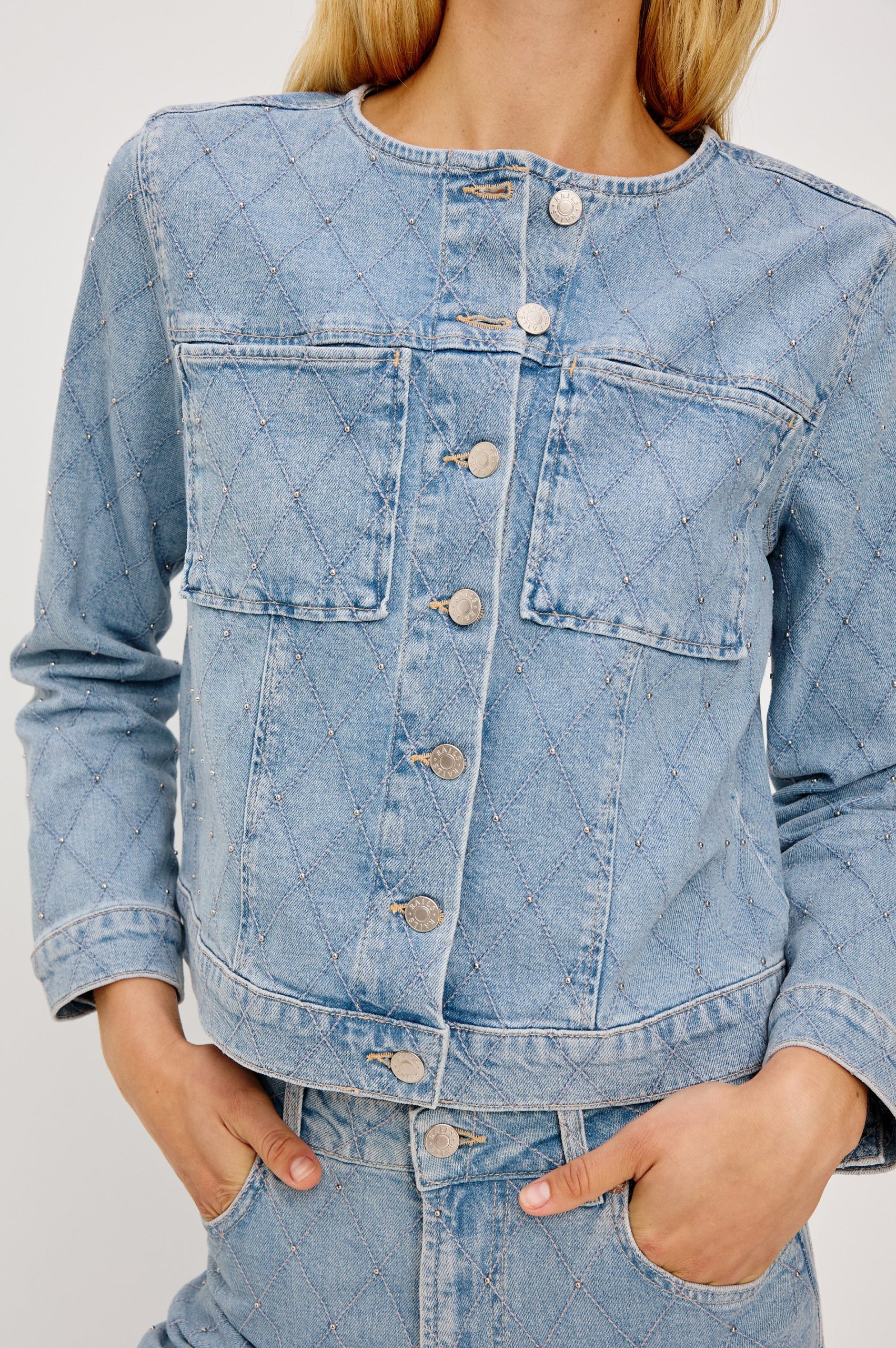 LIDO JACKET - QUILTED STUD - Image 2