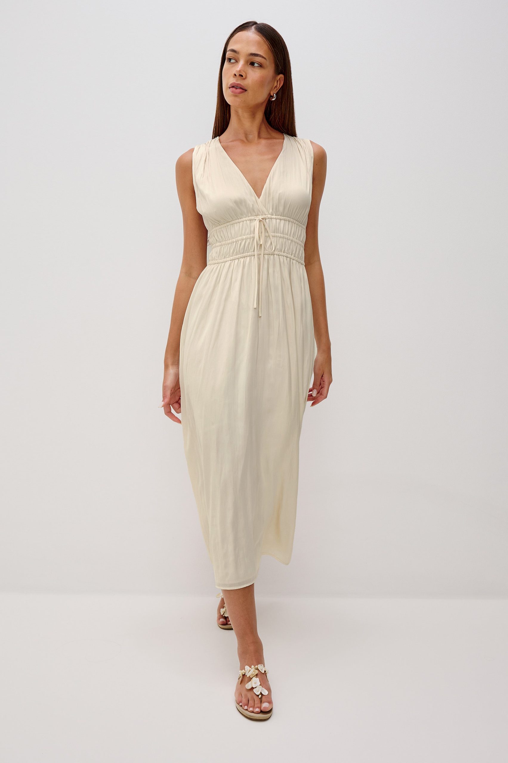 LILITH DRESS - IVORY - Image 4