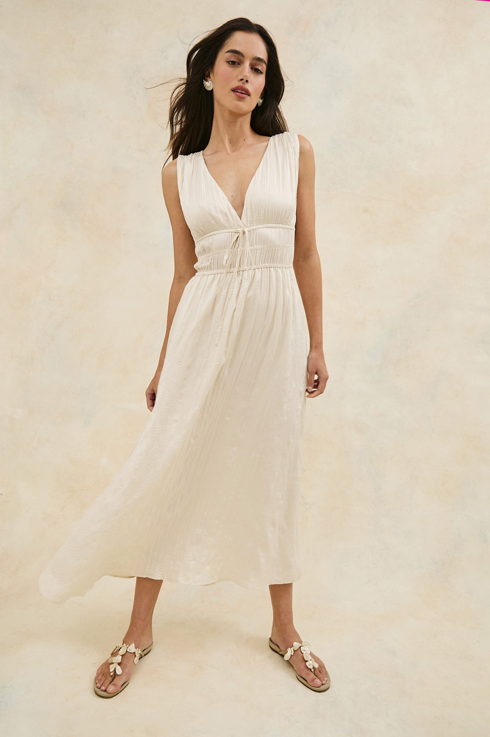 LILITH DRESS - IVORY