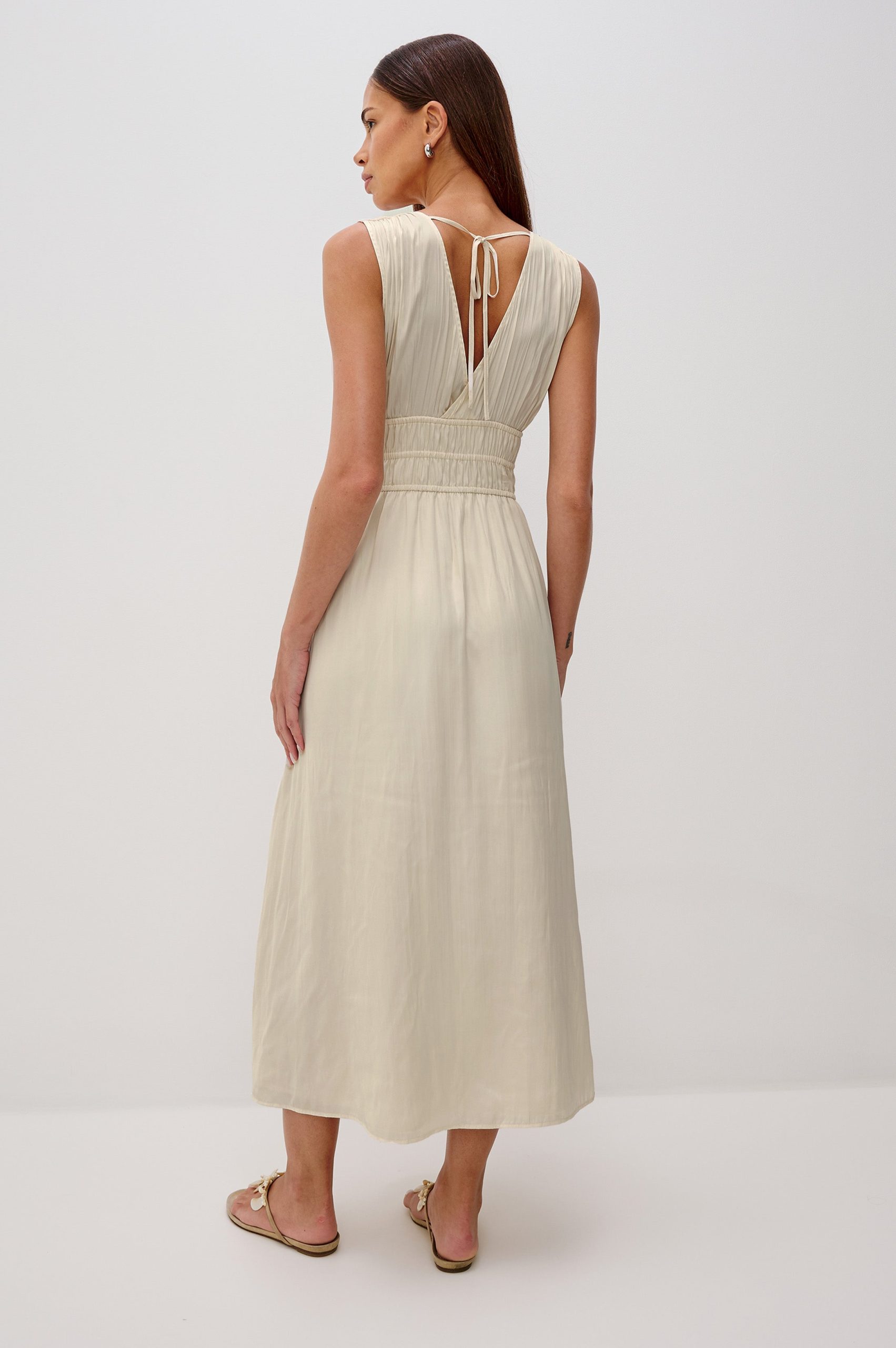 LILITH DRESS - IVORY - Image 5