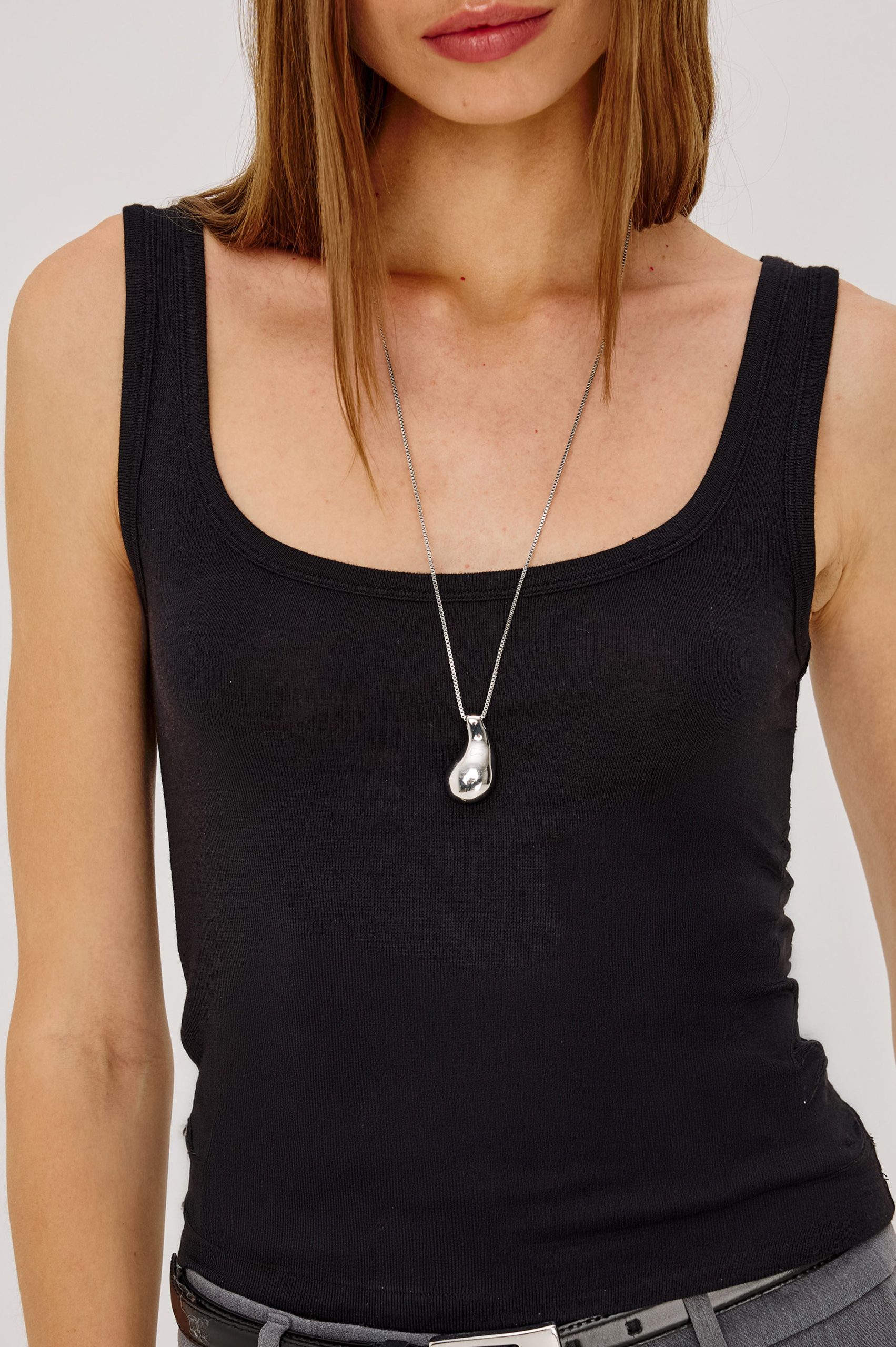 LINA TANK - BLACK - Image 2
