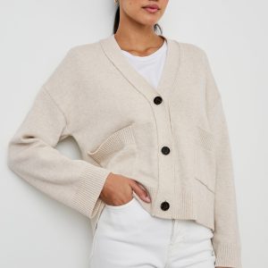 LINDI CARDIGAN - OATMEAL