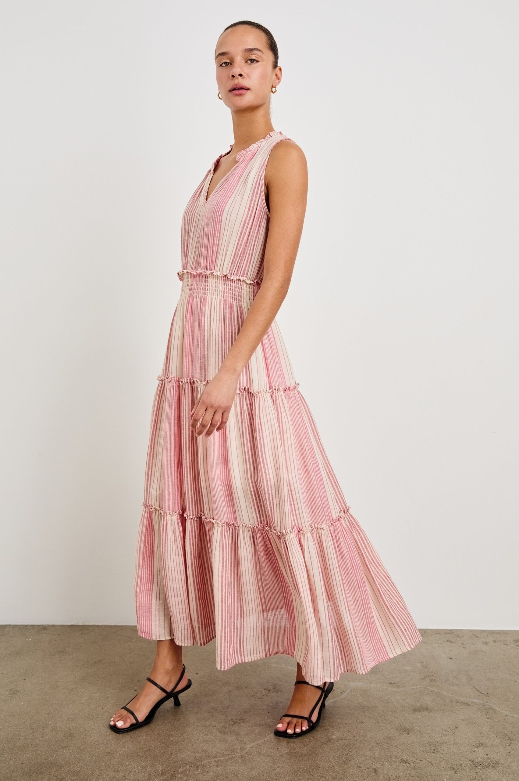 LOULOU DRESS - SALERNO STRIPE