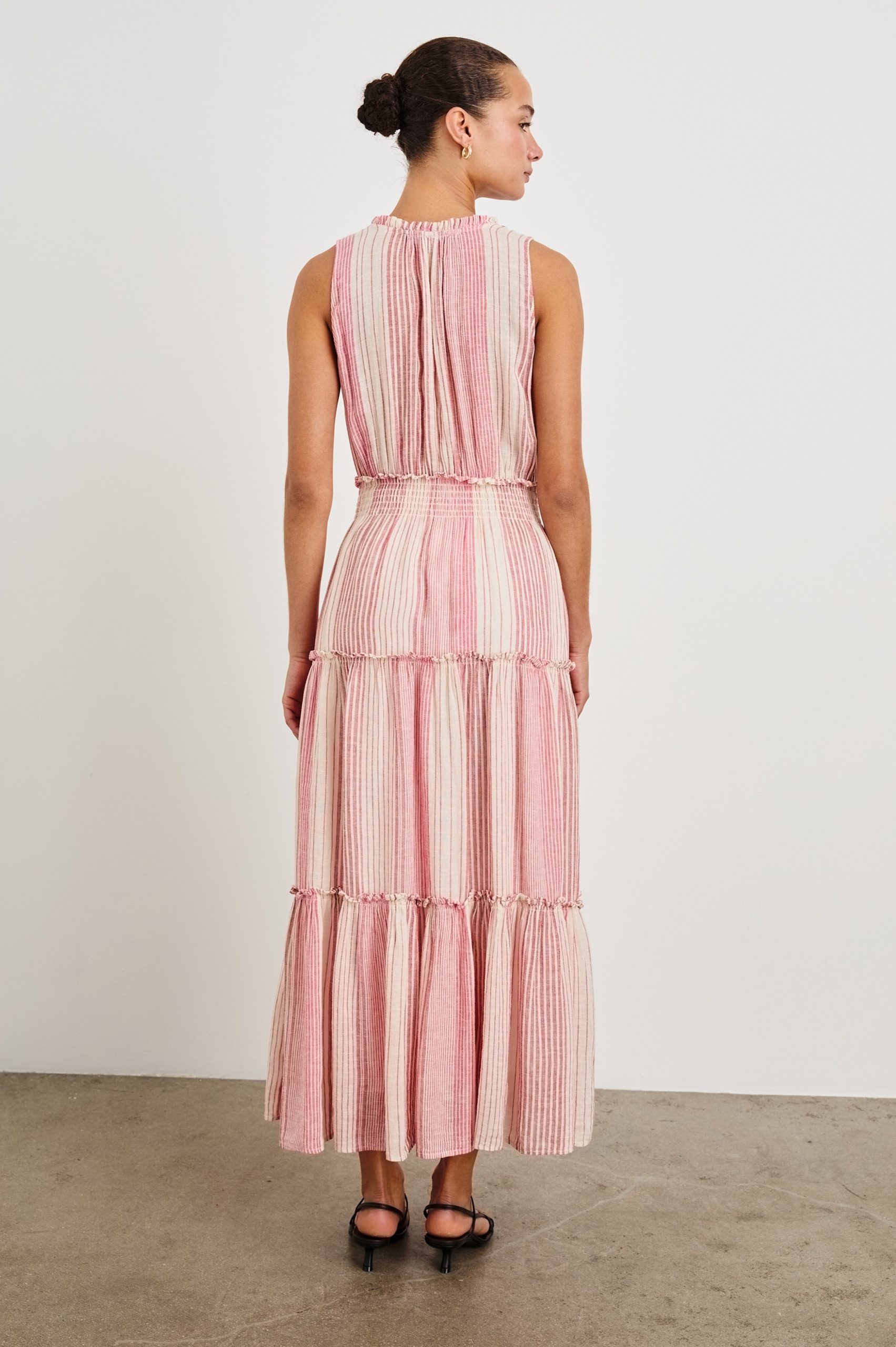 LOULOU DRESS - SALERNO STRIPE - Image 5