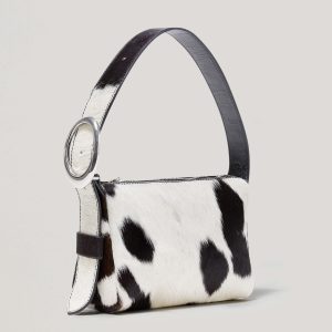 LUCCA SHOULDER BAG - COWGIRL HAIRCALF