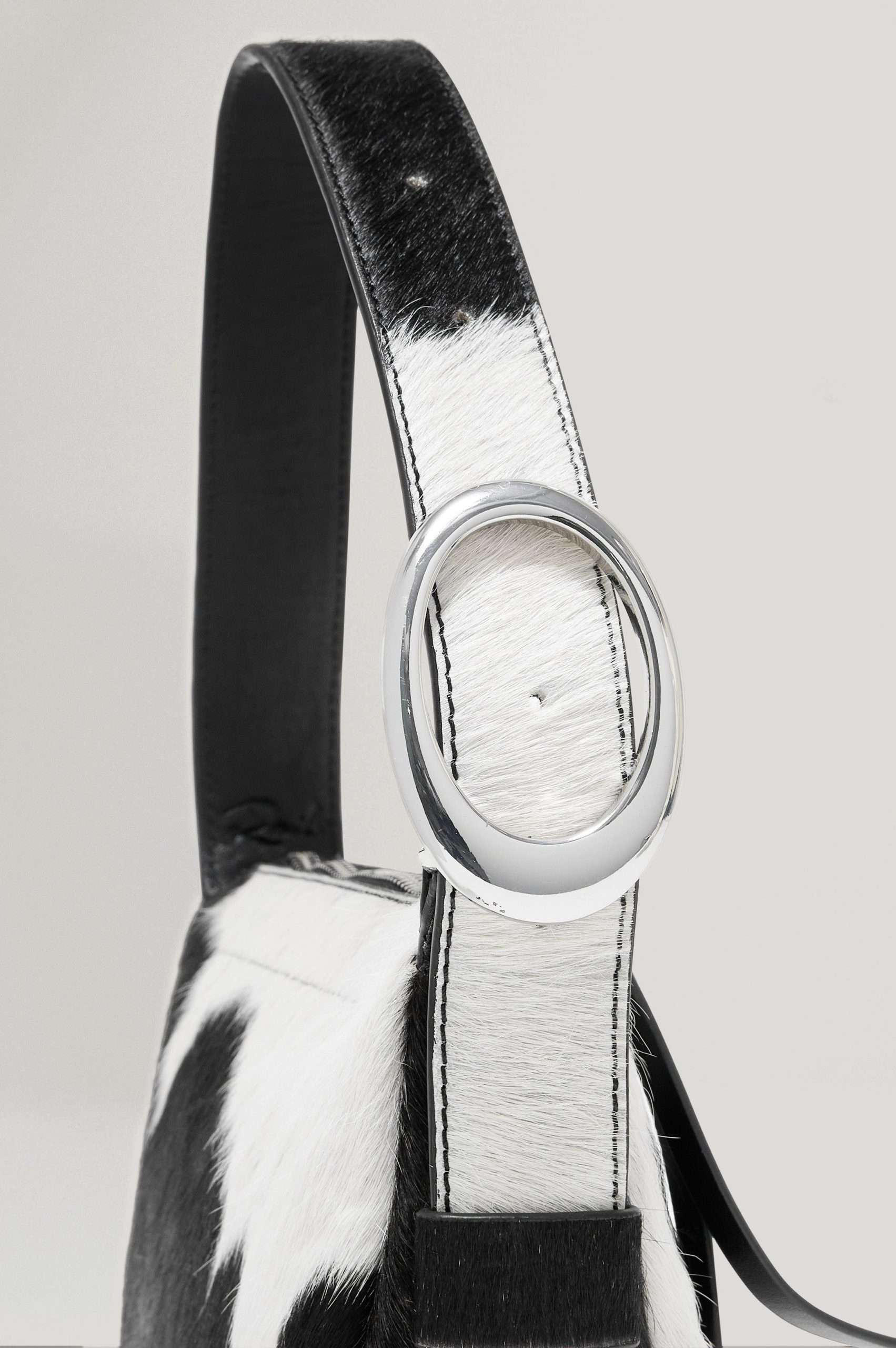 LUCCA SHOULDER BAG - COWGIRL HAIRCALF - Image 2