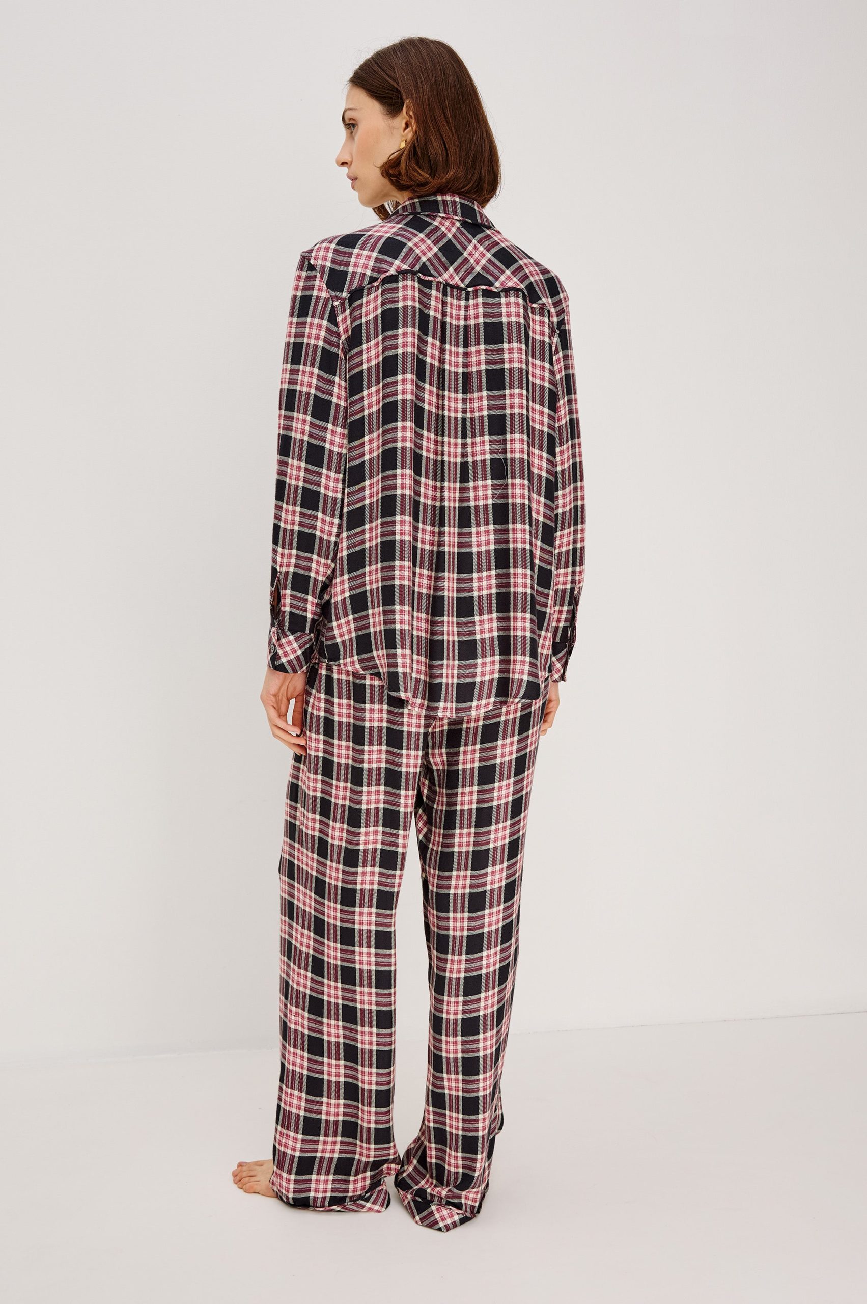 LUNA PAJAMA SET - ONYX PLUM - Image 5
