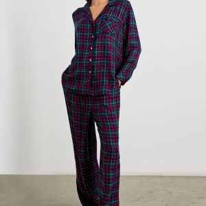 LUNA PAJAMA SET - EVERGREEN FUCHSIA ICE
