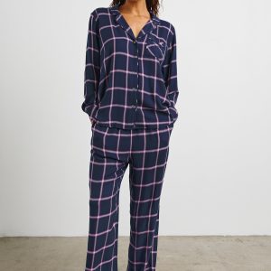 LUNA PAJAMA SET - SAPPHIRE MAGENTA