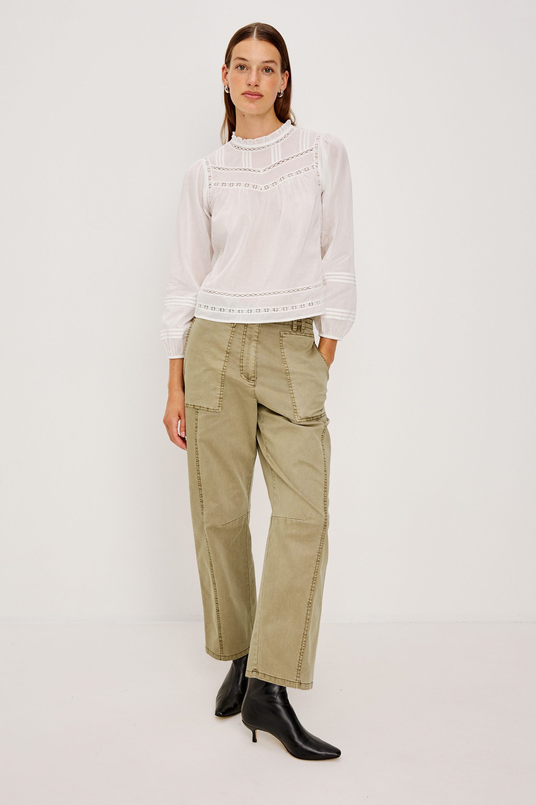 LUNAR PANT - LIGHT OLIVE - Image 3