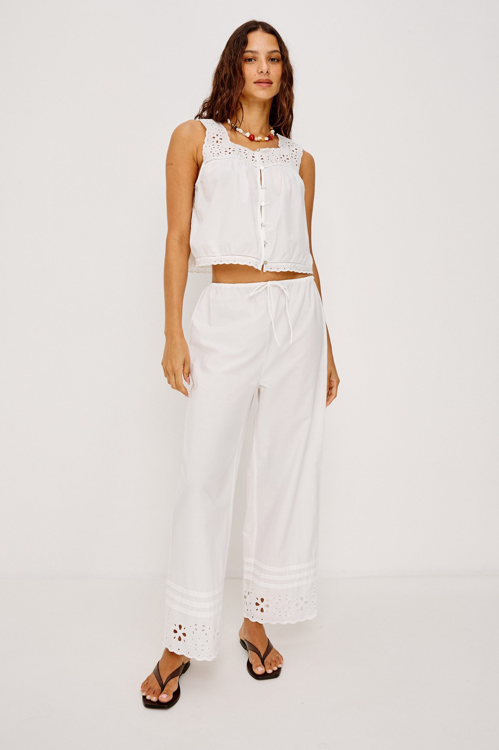 LYDIA PANT - WHITE - Image 3
