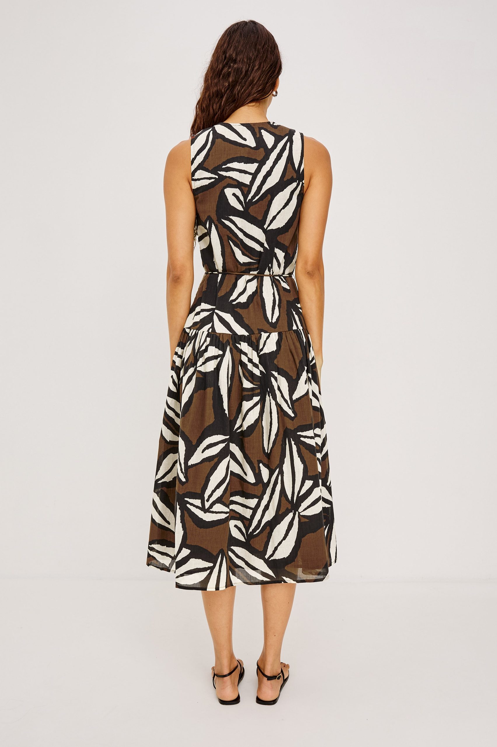 MAEVE DRESS - COCOA FLORAL - Image 5