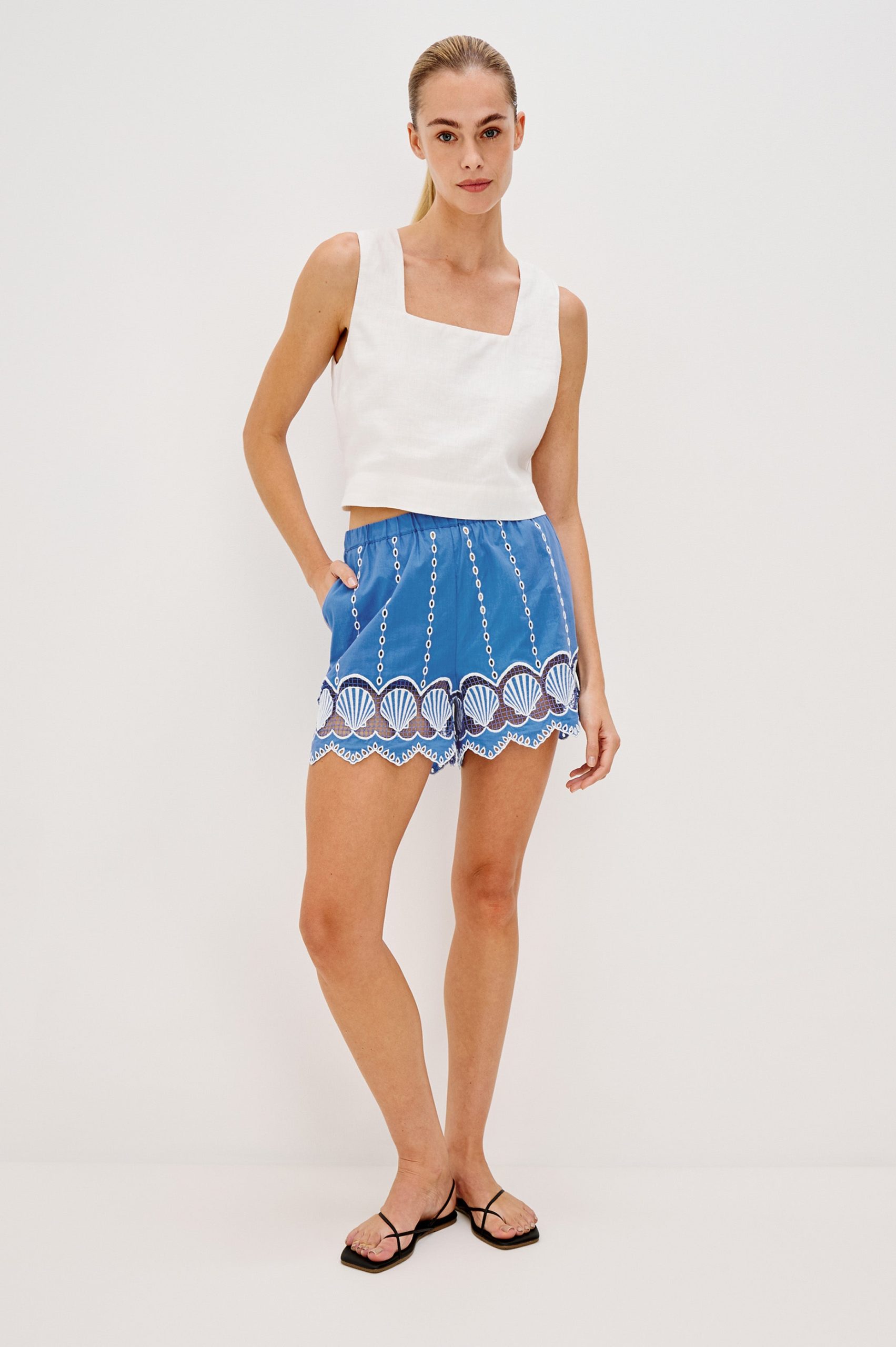 MAI SHORT - FRENCH BLUE - Image 4