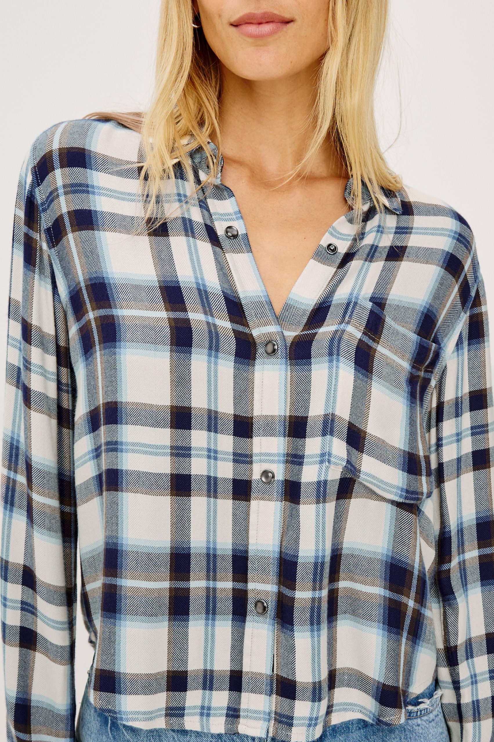 MALIN SHIRT - ECRU MIDNIGHT - Image 2