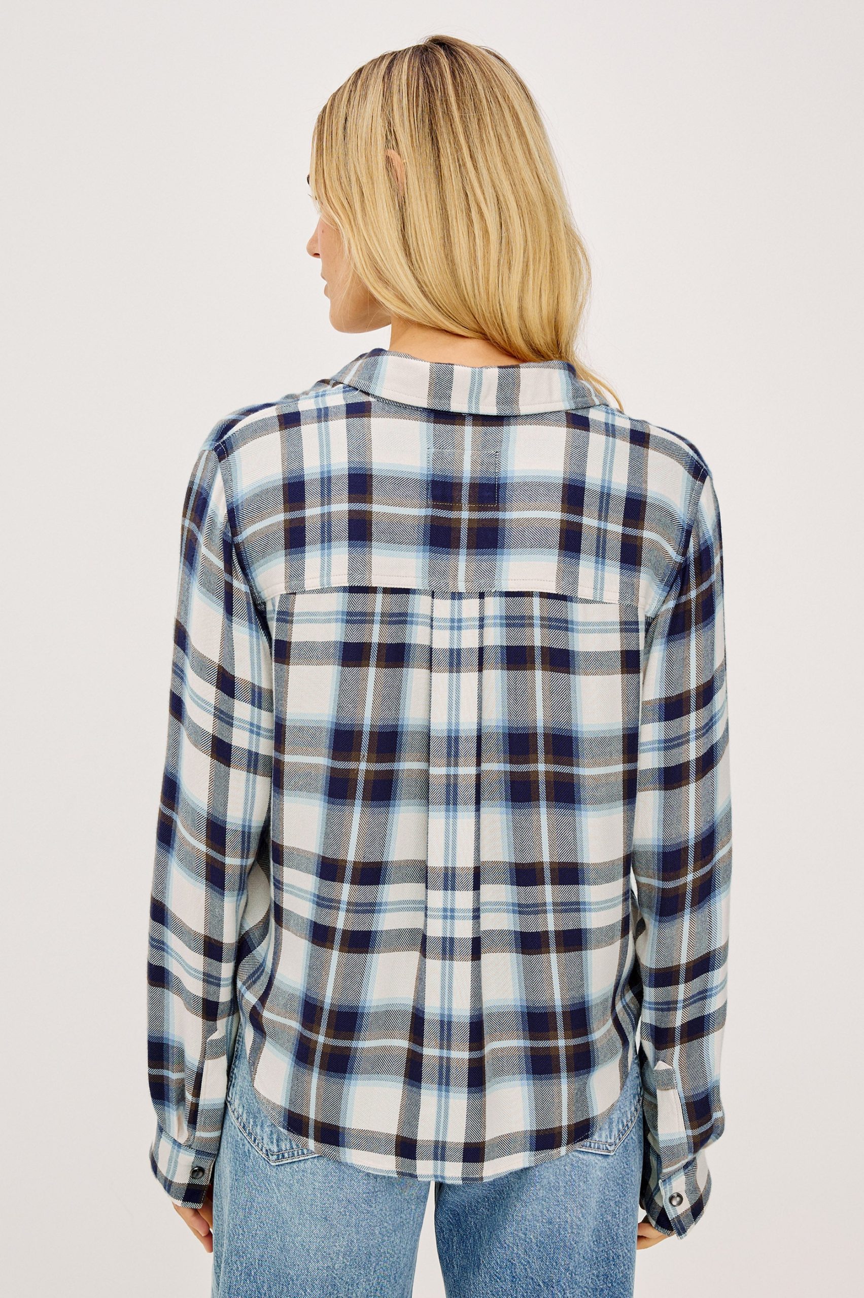 MALIN SHIRT - ECRU MIDNIGHT - Image 4