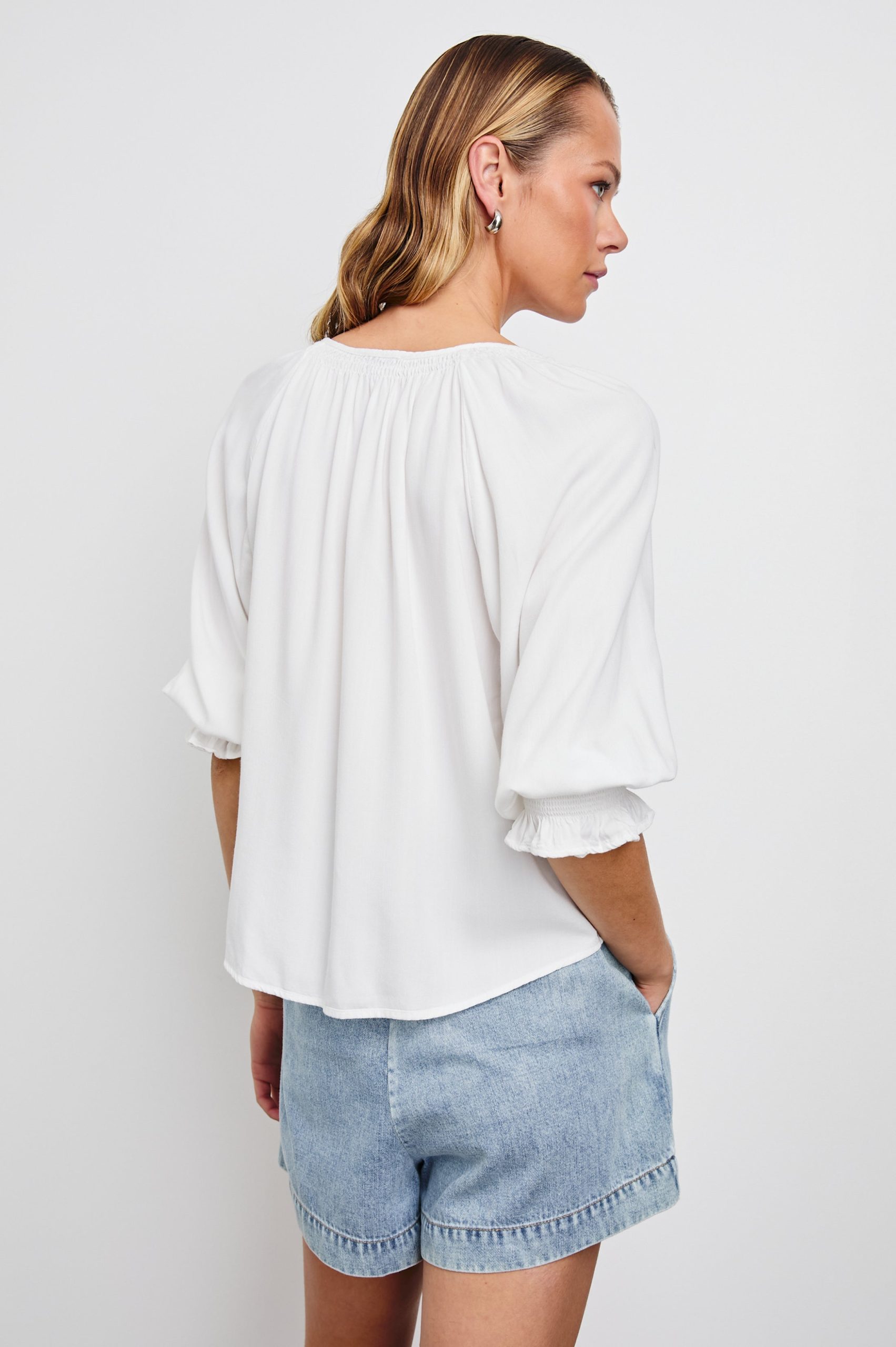 MARIAH SHIRT - PEARL - Image 5