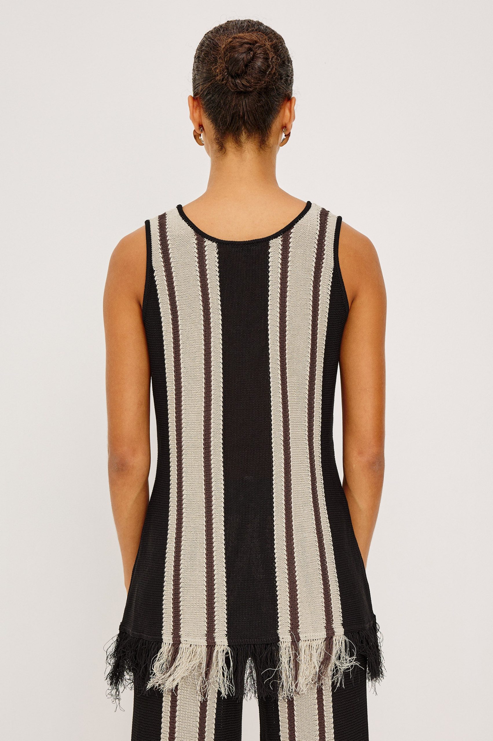 MARTINA TOP - ESPRESSO STRIPE - Image 4
