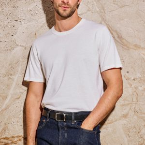 MASON COTTON CASHMERE T-SHIRT - CREAM