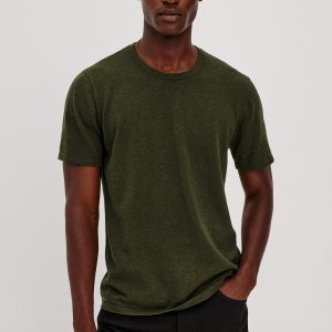 MASON COTTON CASHMERE T-SHIRT - HEMLOCK